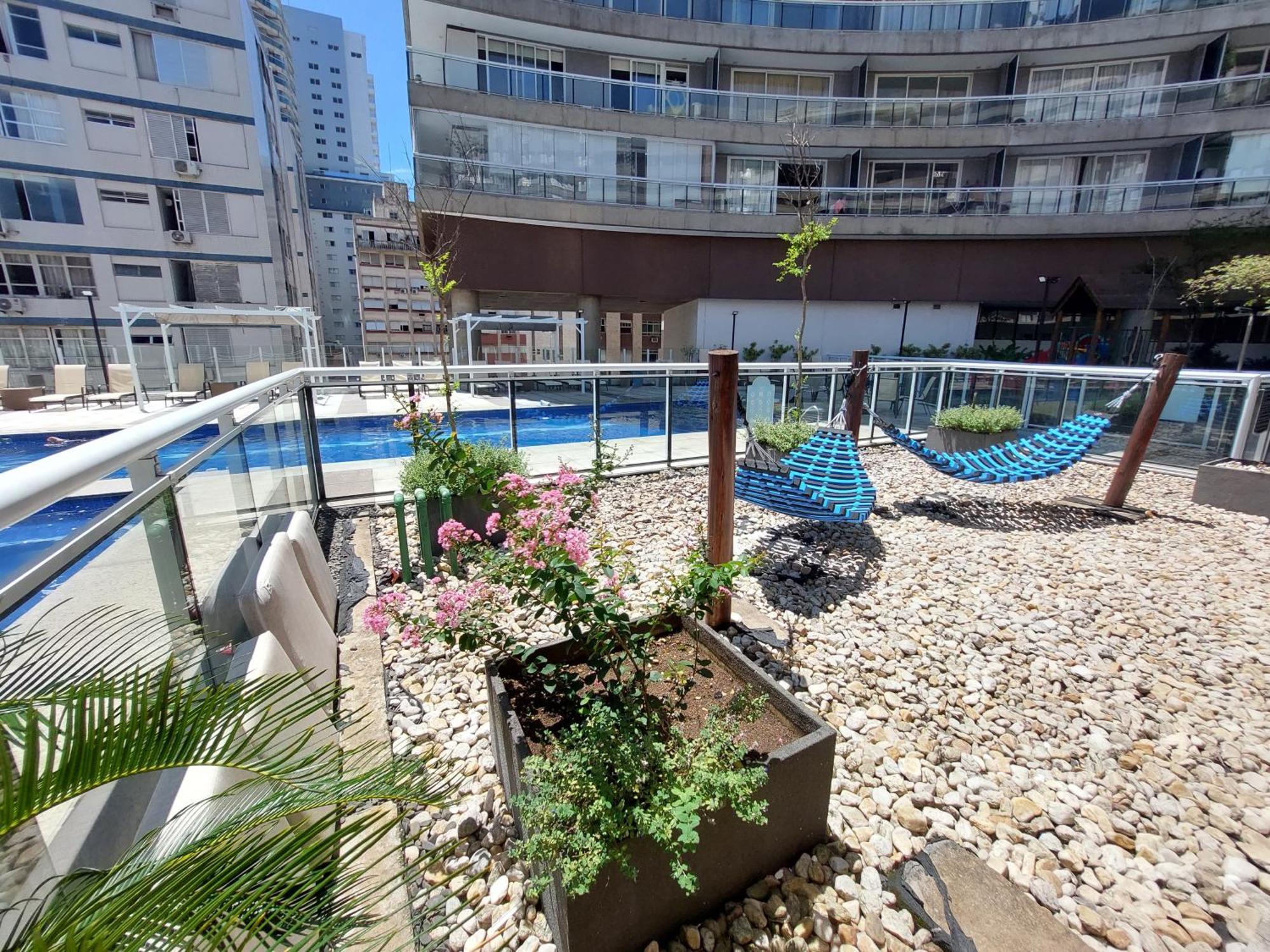 Book Santos - Condominio Unlimited - Apartamento Com Vista Mar E Apartamento Com Vista Piscina Bagian luar foto