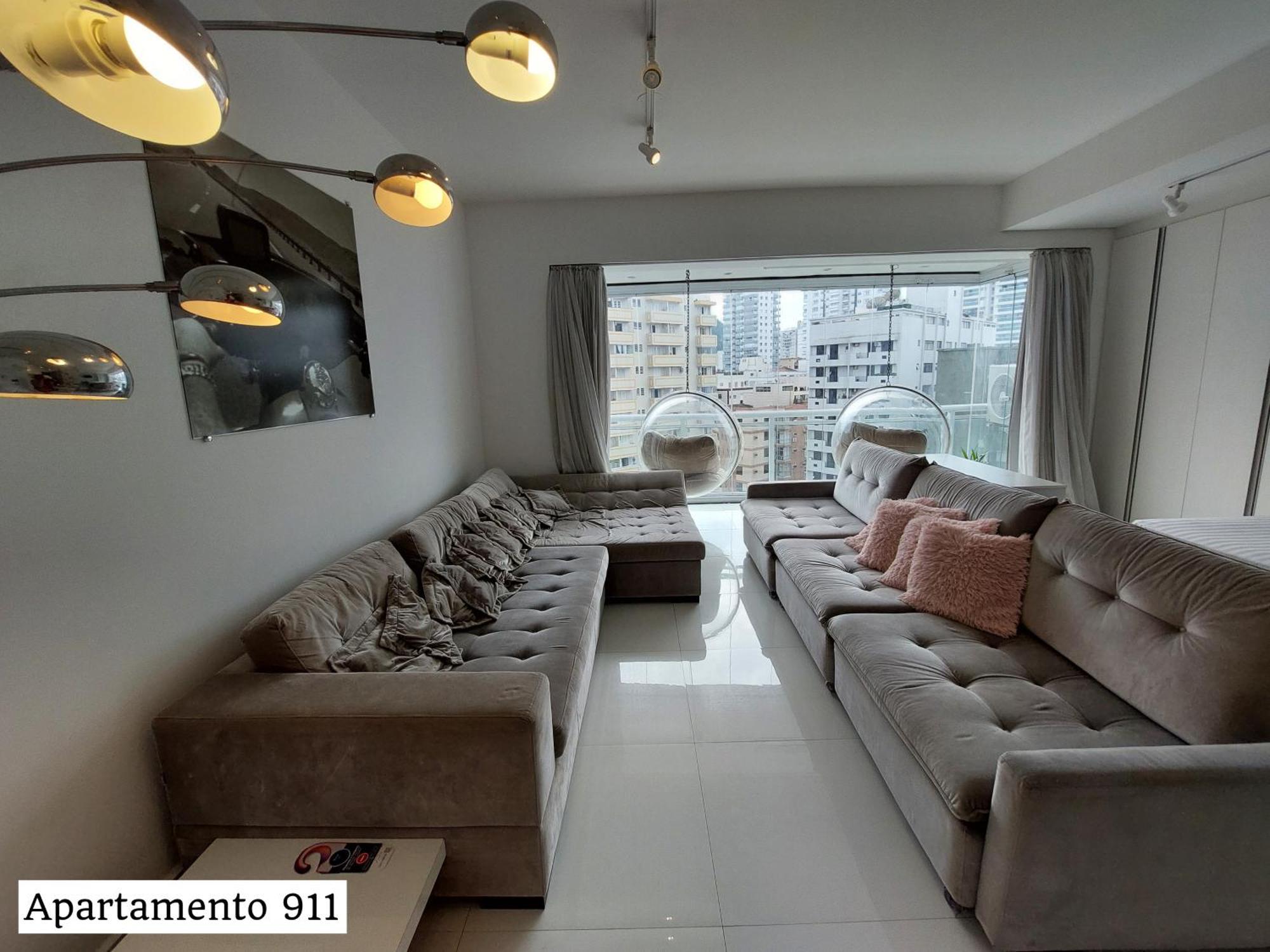 Book Santos - Condominio Unlimited - Apartamento Com Vista Mar E Apartamento Com Vista Piscina Ruang foto