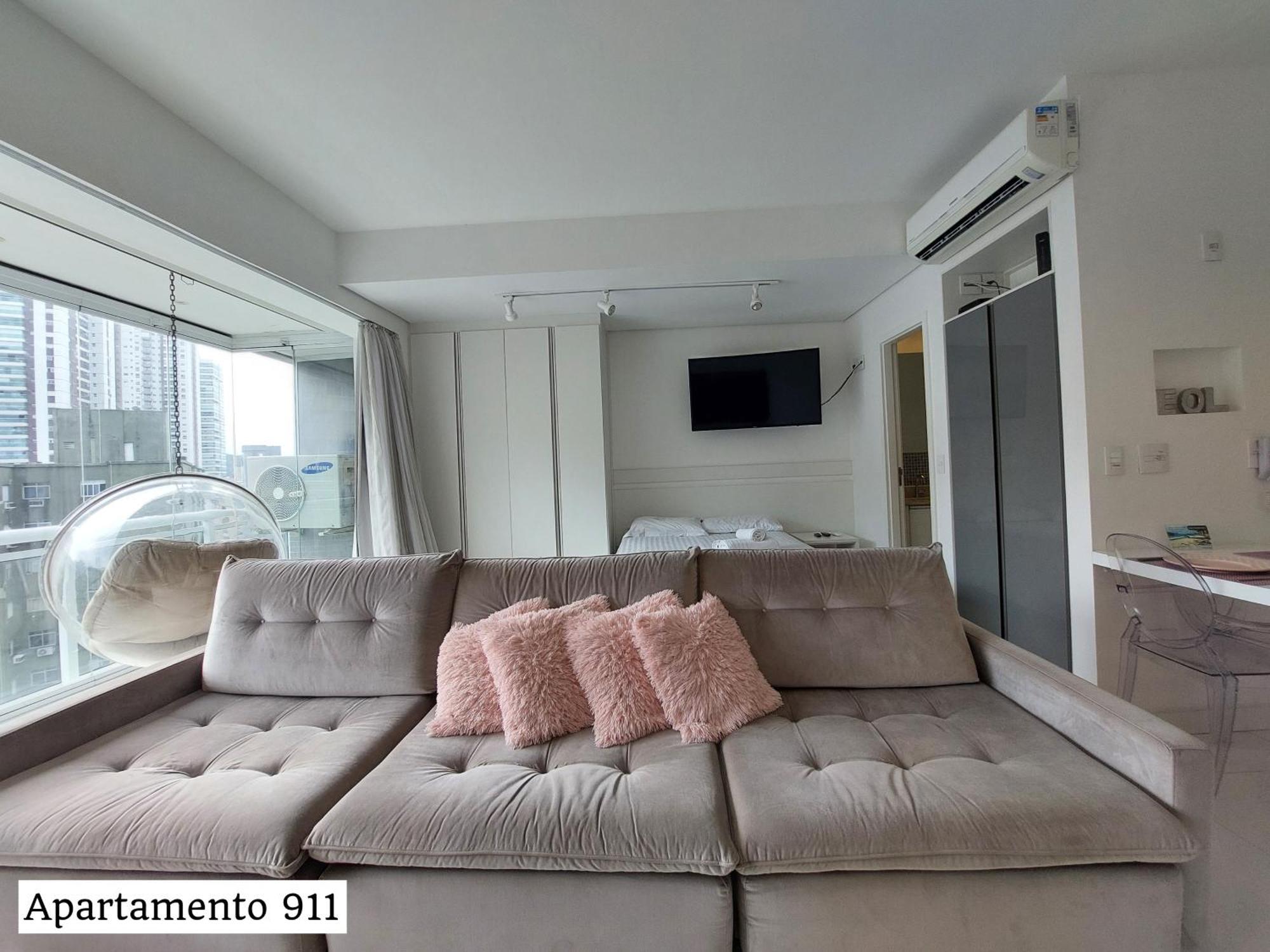 Book Santos - Condominio Unlimited - Apartamento Com Vista Mar E Apartamento Com Vista Piscina Bagian luar foto