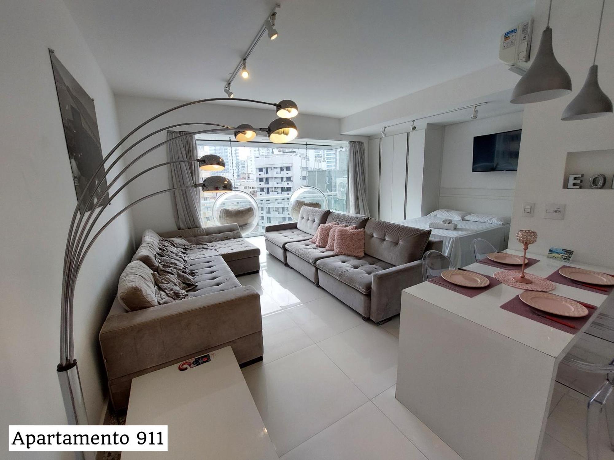 Book Santos - Condominio Unlimited - Apartamento Com Vista Mar E Apartamento Com Vista Piscina Bagian luar foto