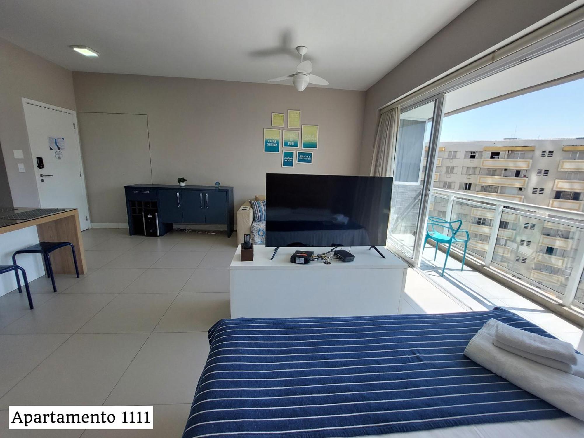 Book Santos - Condominio Unlimited - Apartamento Com Vista Mar E Apartamento Com Vista Piscina Ruang foto