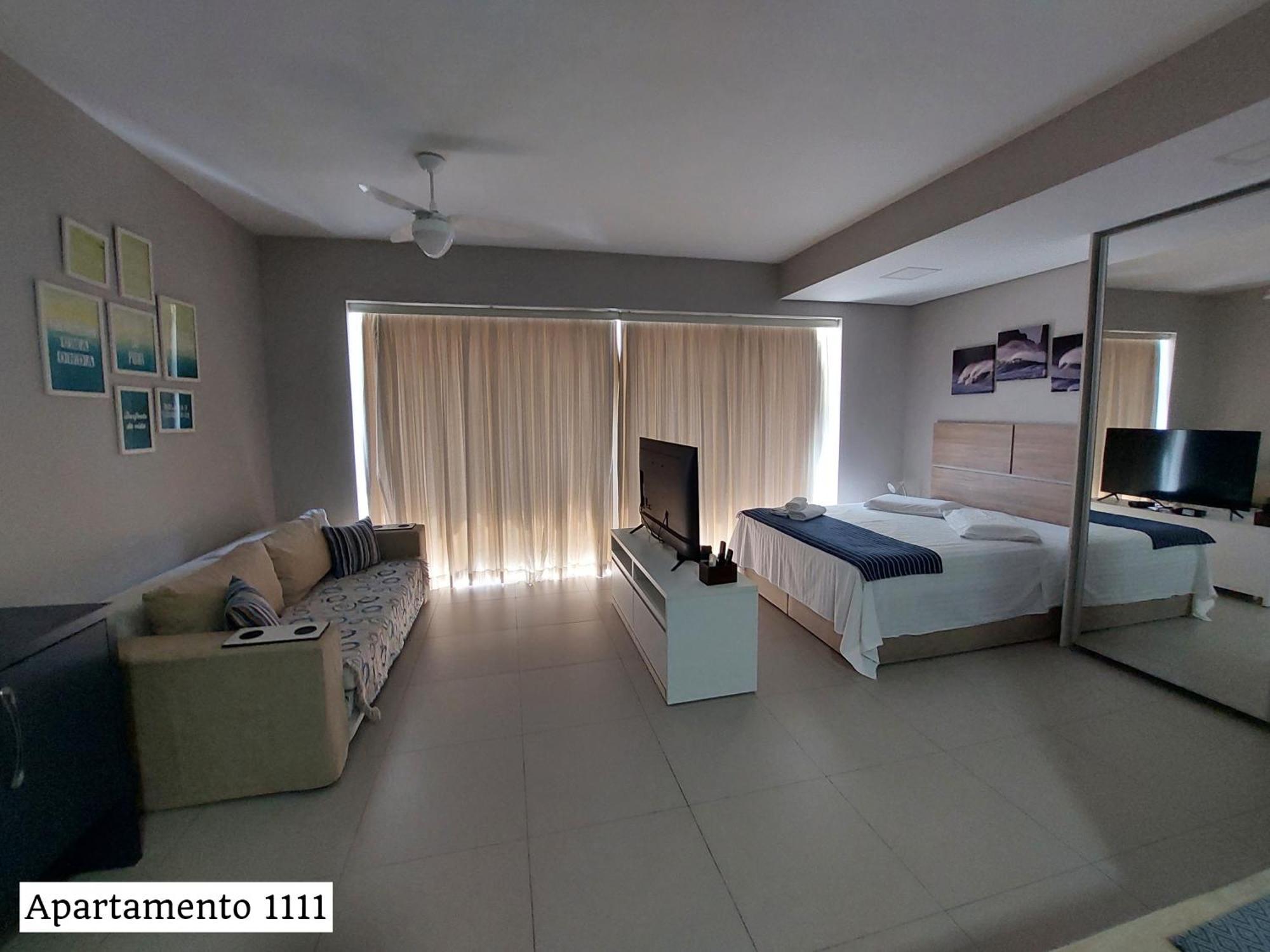 Book Santos - Condominio Unlimited - Apartamento Com Vista Mar E Apartamento Com Vista Piscina Ruang foto